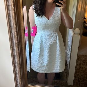 Betsey Johnson White/Blue dress